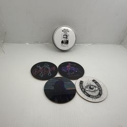 Bad Bunny Most Wanted Tour Coasters - Official Merch 2024 Coaster Set VIP GIFT