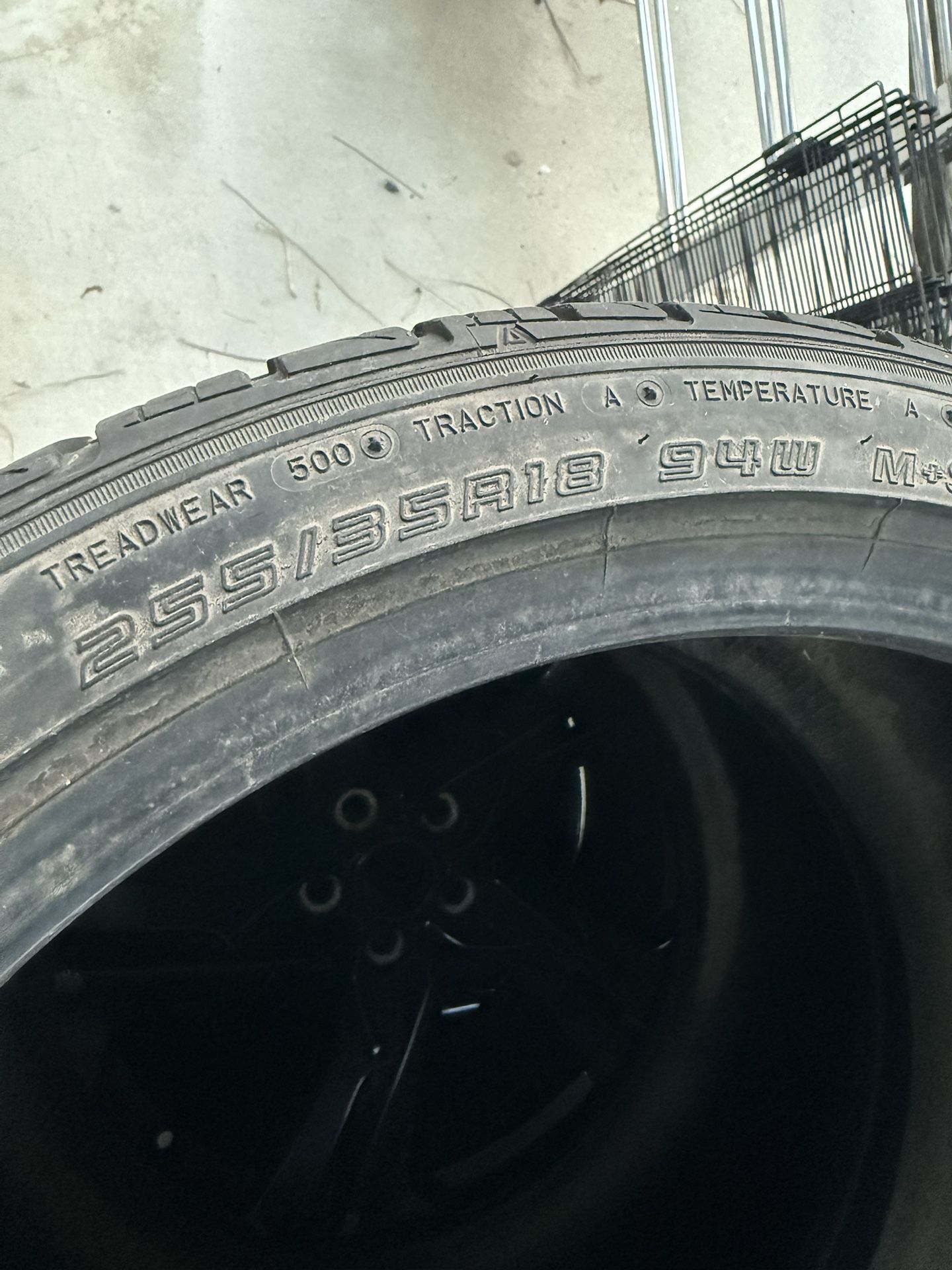 255/35/18 Tires 