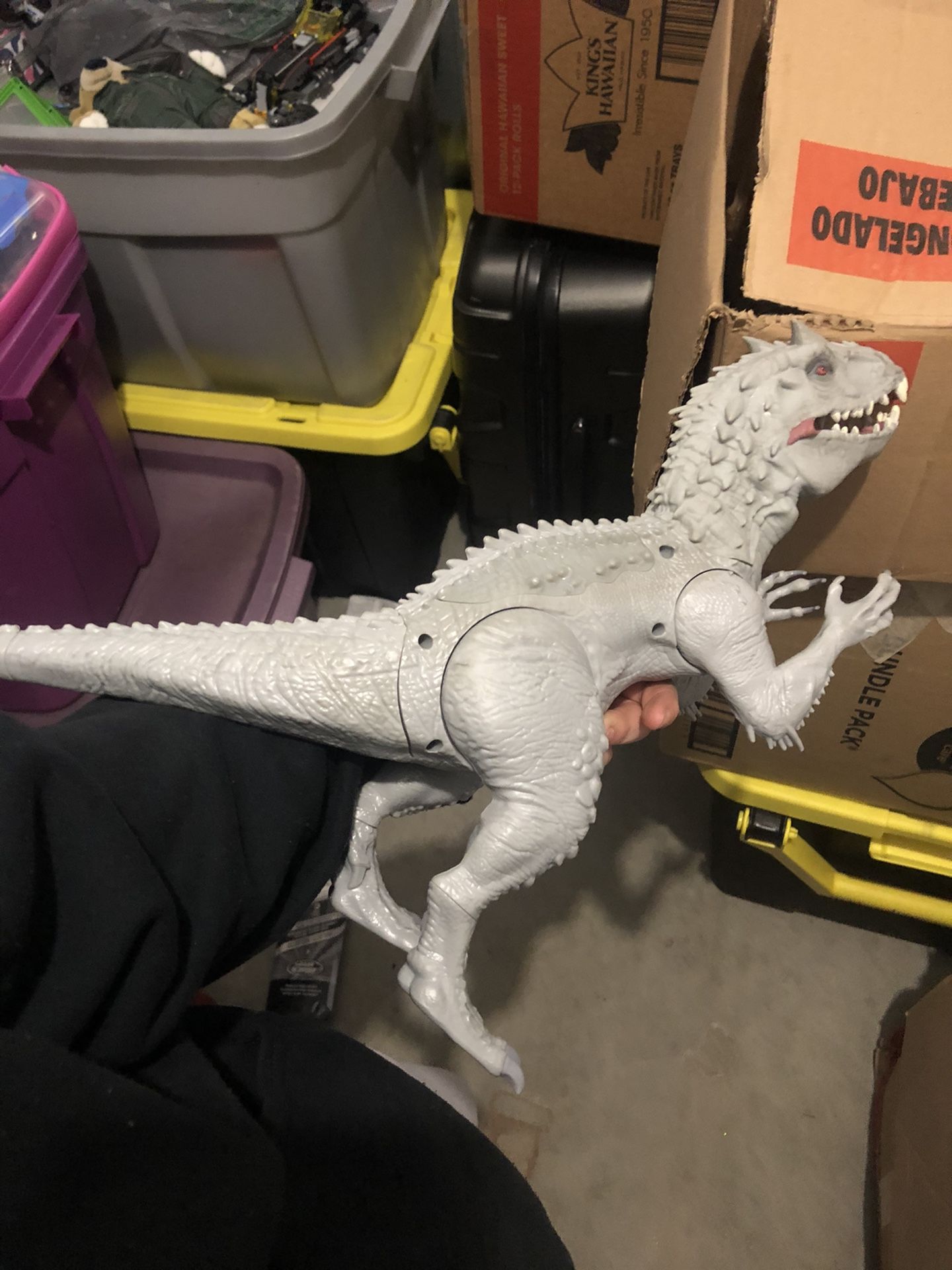 INDOMINUS REX DINOSAUR JURASSIC WORLD HASBRO ROBOT TOY