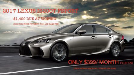 2017 LEXUS IS200t F SPORT