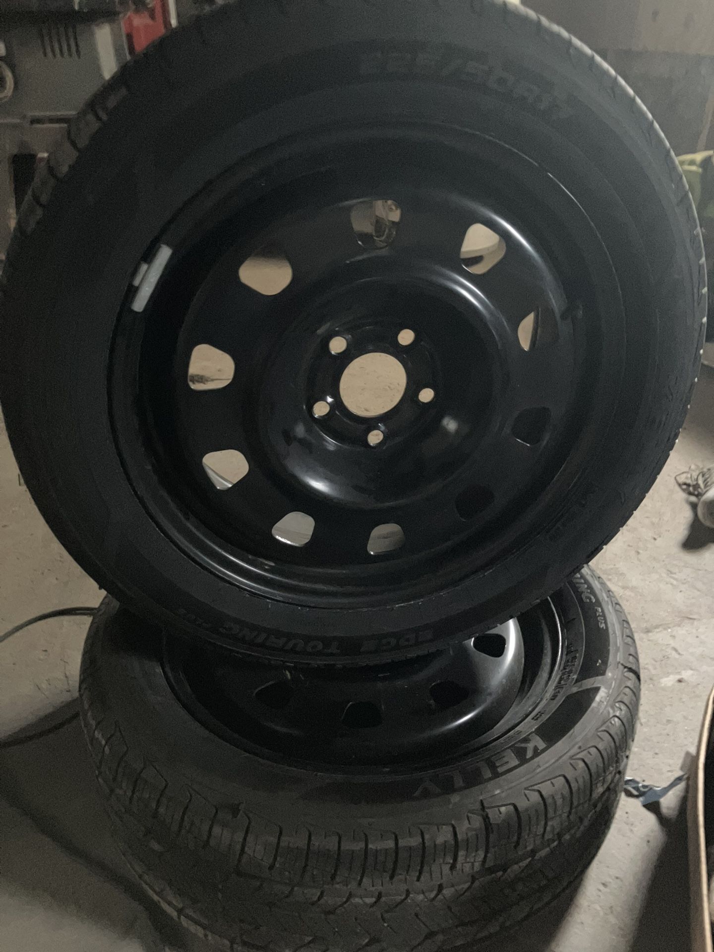 Two New Rims With New Tires