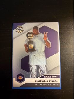 Panini 2020-21 Mosaic Finals MVPs Shaquille O'Neal #300 Los Angeles Lakers