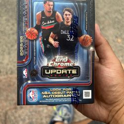 topps chrome update series 2025/2026 basketball