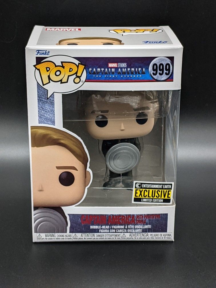 Captain America with Prototype Sheild Pop #999