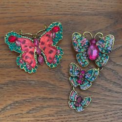 Butterfly jewelry Pins