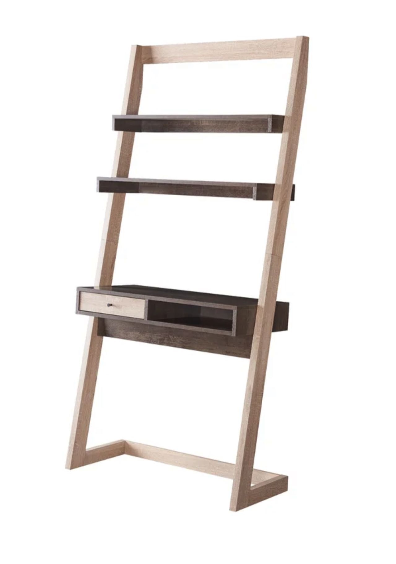 Ladder Shelf Drawer Desk