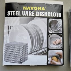 10 Pcs Steel Wire Dishcloth