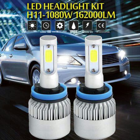 Led headlight bulb - hid lights kit - h11 9006 h13 9007 h4 9004 h1 h7 9008 h10 9145