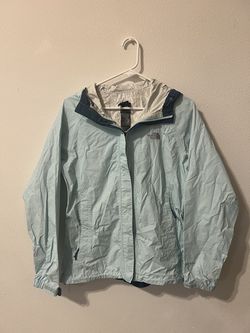 Blue North Face Rain Jacket