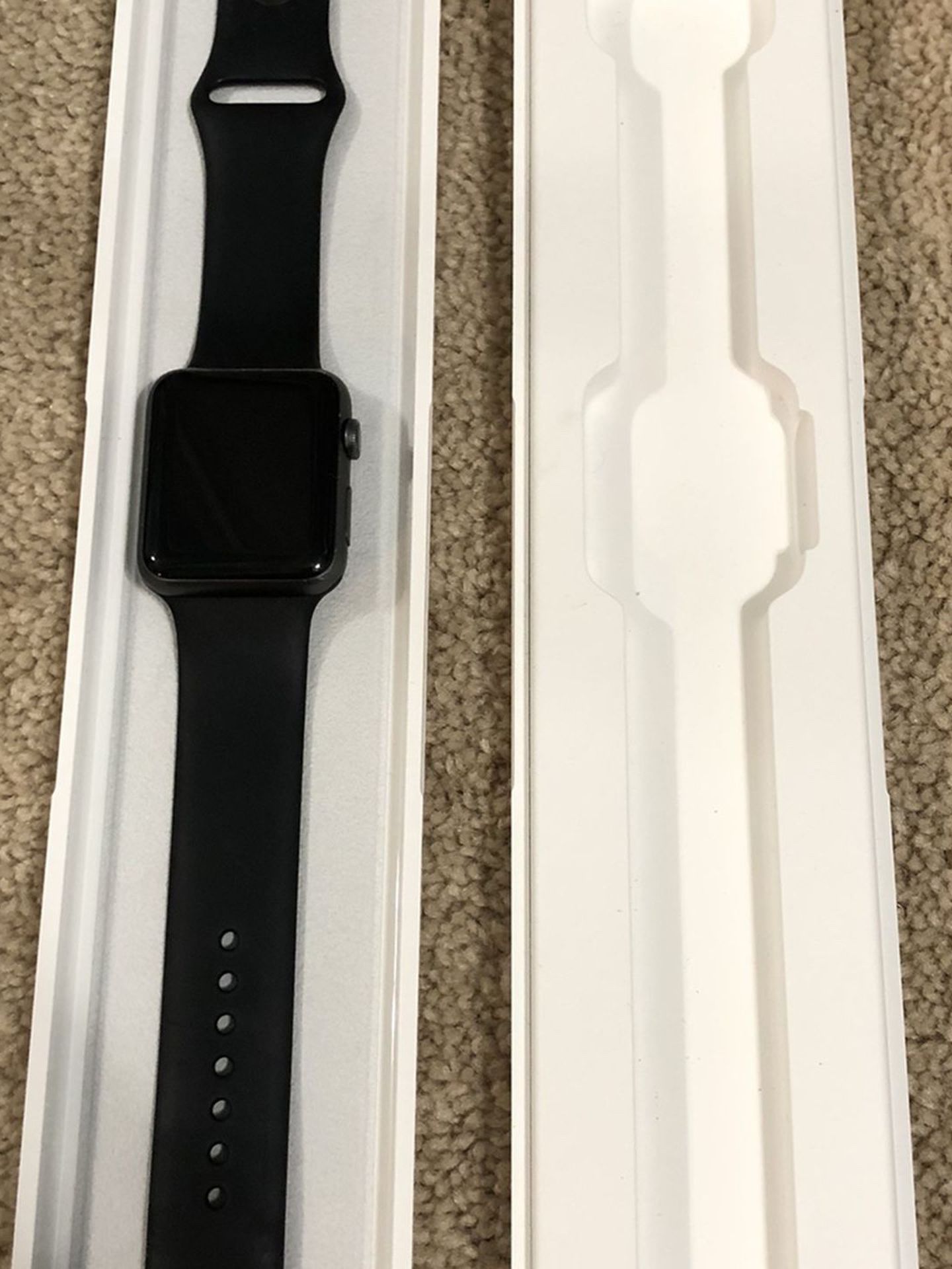 APPLE WATCH SERIES 1 SPORT not the Nike version. Needs new battery due to the battery swelling 3 days ago that caused the screen to loosen.