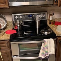Microwave and Stove