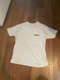 Essentials light oatmeal color mens small