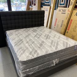Furniture And Mattress, Boxspring, Bunkbed, Bedframe, Queen, King, Twin Full