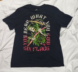 Nike Halloween Six Flags Tshirt Adult L