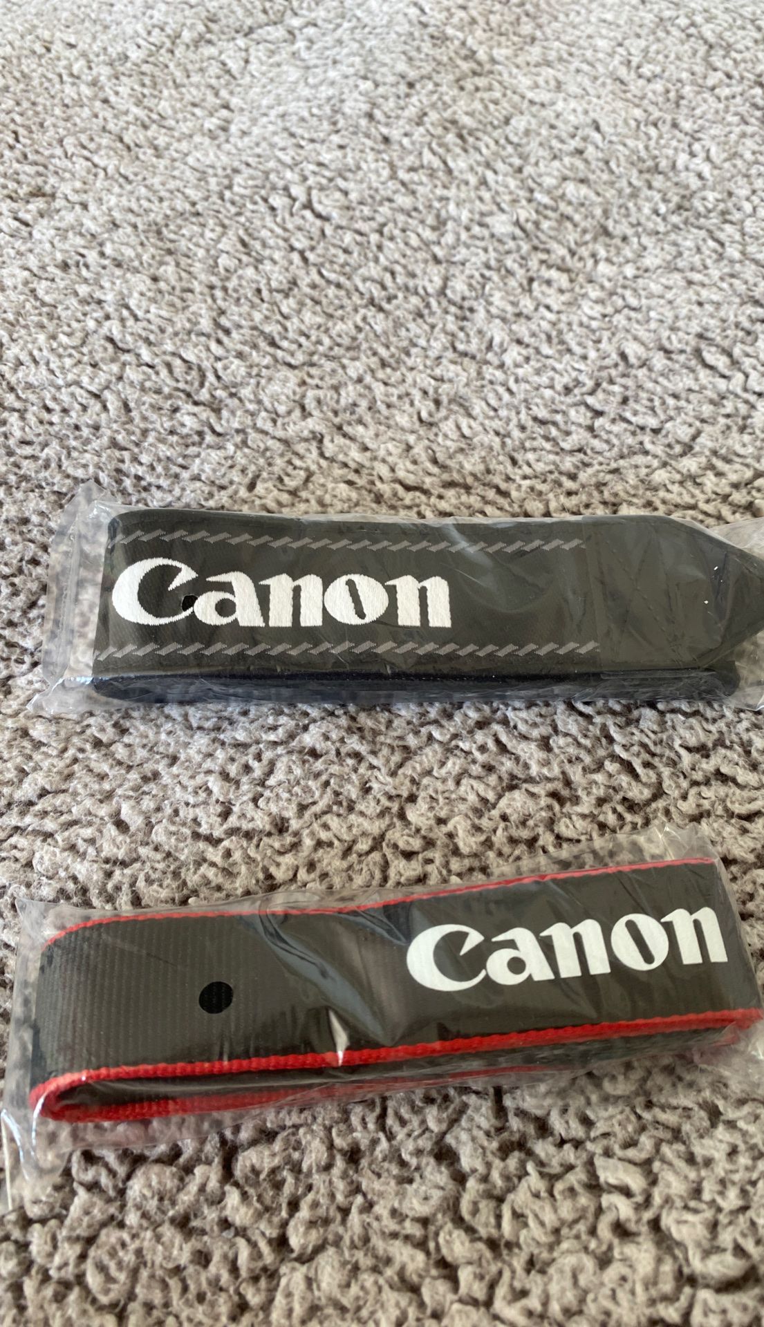 Brand new canon camera straps