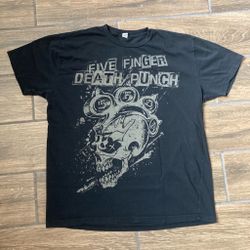 Five Finger Death Punch black t-shirt