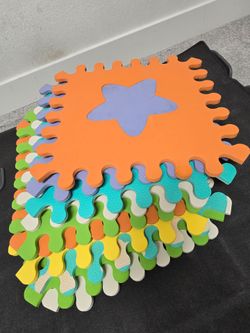 10 Foam Puzzle Play Mat Tiles Set
