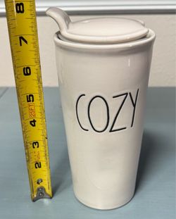 Cozy Ceramic Mug with Lid just $5