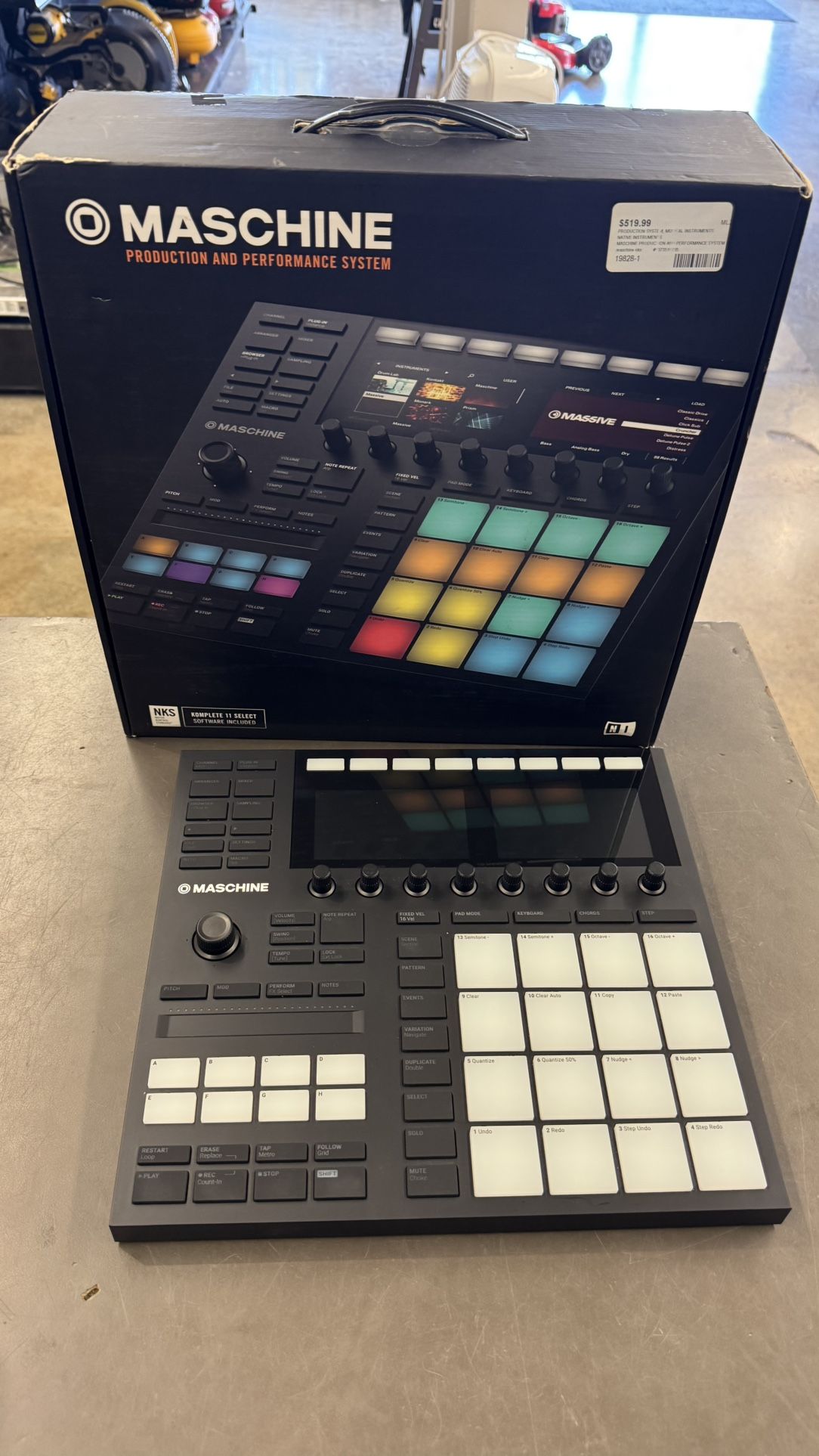 Native Instrument Maschine Mk3 MIDI  drum controller no trades pick up in Tacoma 