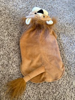 Lion Dog Costume Pet Outfit
