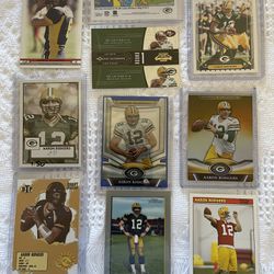 10 Card Aaron Rodgers Lot