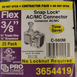 Snap Lock AC/MC Connector 