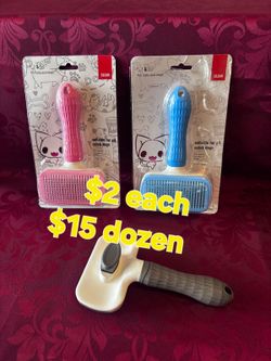 Pet Slicker Brush/ Cat or dog/ Cepillo para perro gato