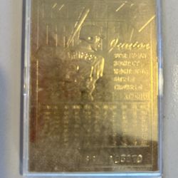 Ken Griffey Baseball Card