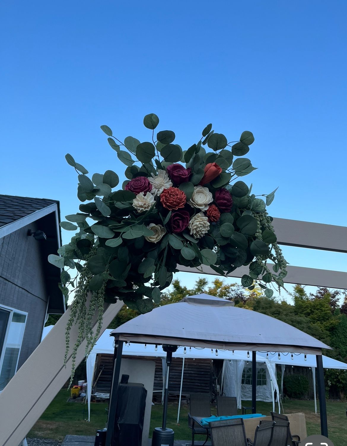 Wedding Flower Swags For Arch