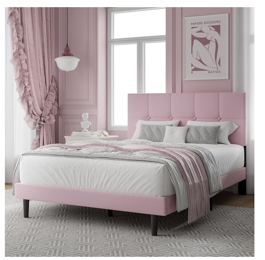 Pink Full Bed 