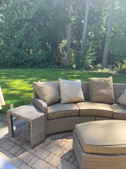 Six Piece Patio Furniture Set