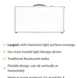 Alaska Northstar 10,000 Light Therapy box (org. price 467)
