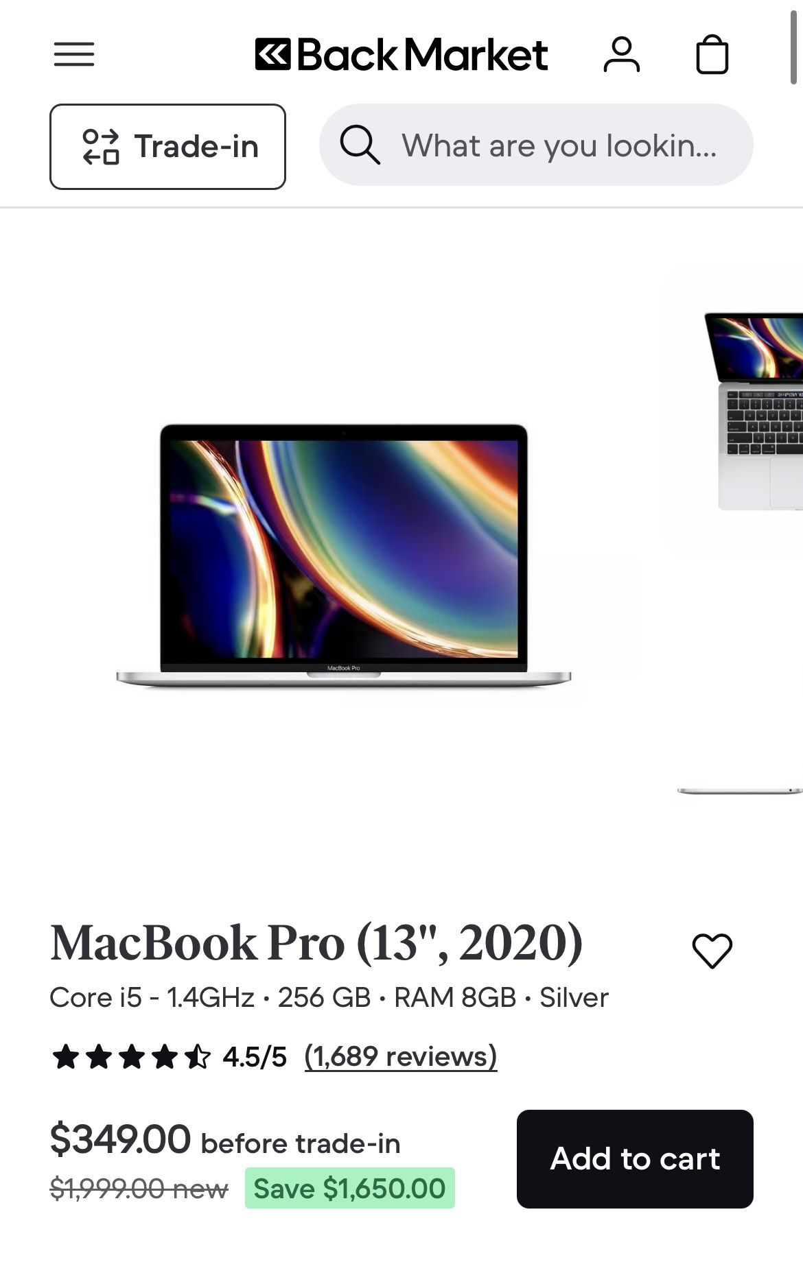 13” MacBook Pro 2020 Intel i5 ICLOUD LOCKED
