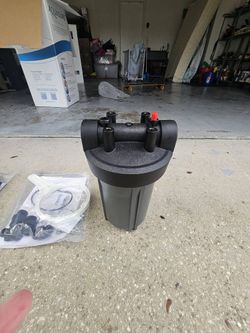 Aquasure Water Softener Brine Tank with Digital Control Head and Accessories