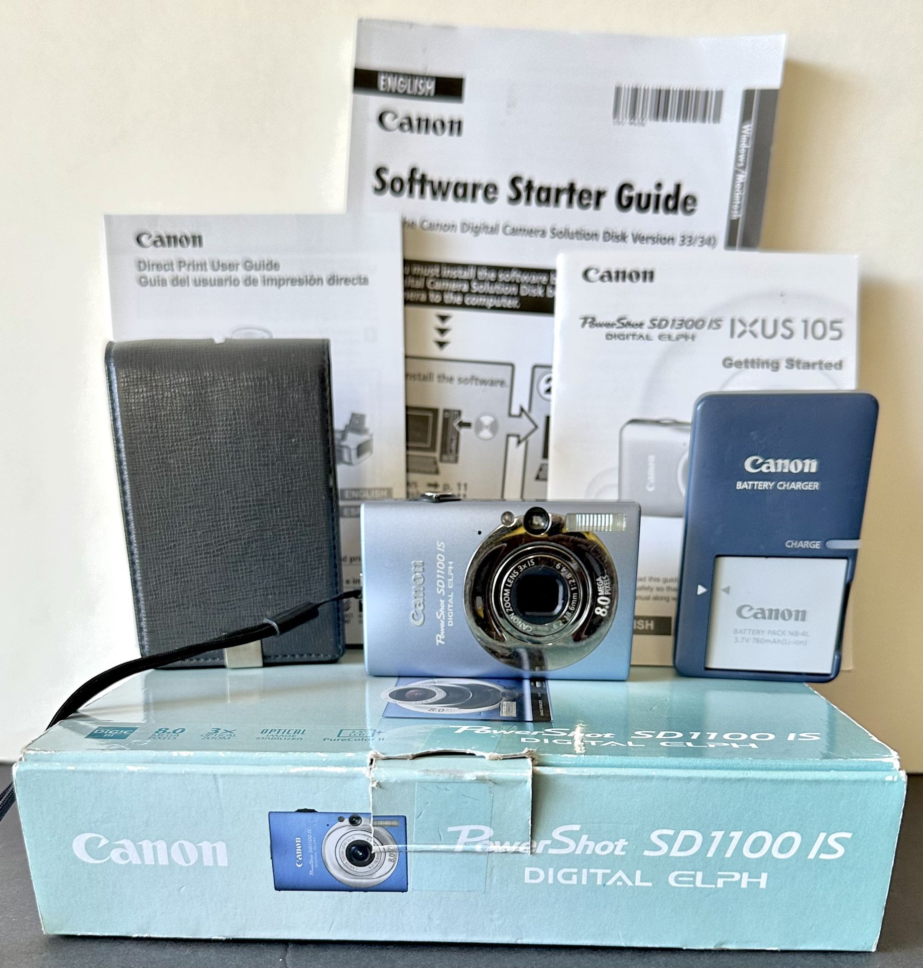 Canon PowerShot Digital ELPH SD1100 IS Digital IXUS 80 IS 8.0MP Digital