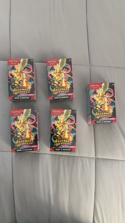 5 Pokémon Mega Evolution Ascended Heroes Booster Bundles
