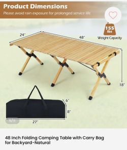 Camping table