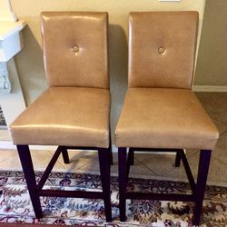 Two Bar Chairs, Or Game Room Chairs