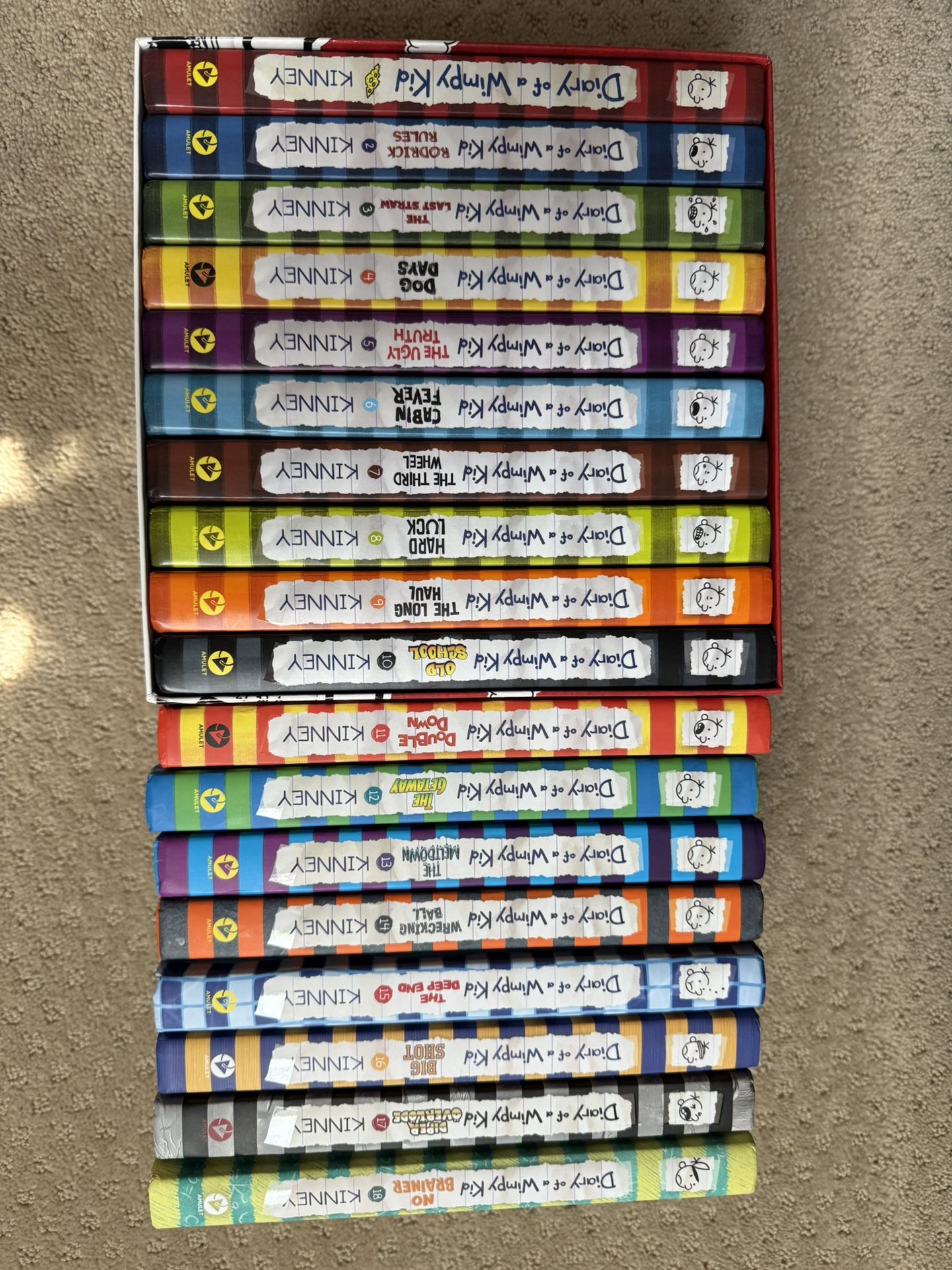 Diary Of A Wimpy Kid Hardcover Books