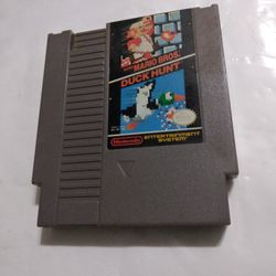Nintendo Games Super Mario Bros And Duck Hunt Use