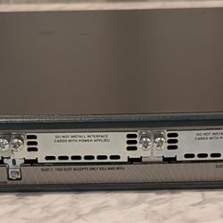 Cisco 2801 Voice Gateway Bundle | 256MB RAM | 2x PVDM2-8 | 4x FXS | 4x FXO | CME