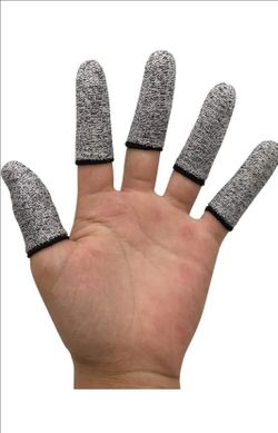 10 PCS Finger Cots Cut Resistant