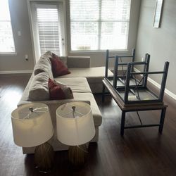 couch set and king size bed frame only