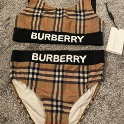 Burberry Bathing suit-(Girls Size 14)