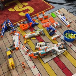 Nerf Guns And Darts 