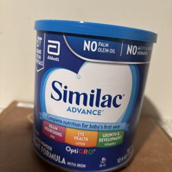New Similac Advance Baby Formula