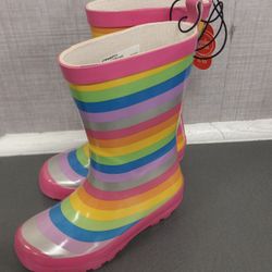 Rainboots Girls/  9/10~New
