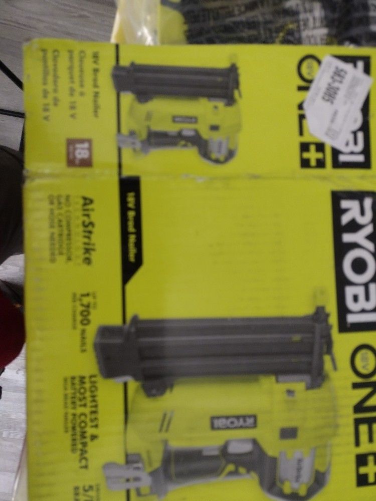 Ryobi 18v Brad Nailer