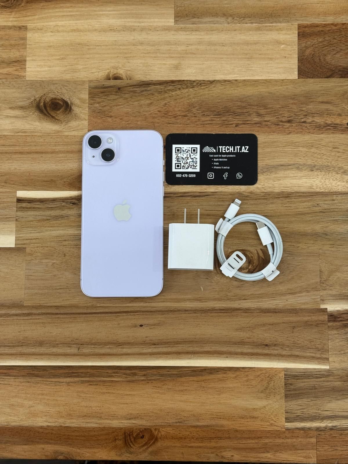 📱 iPhone 14 Plus | 128GB | Purple | T-Mobile/Metro PCS Only | Hablo Español 