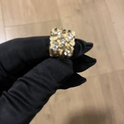 10k Nugget Ring 